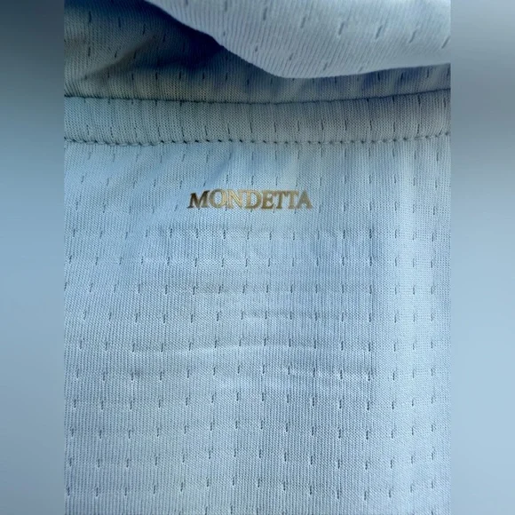 Mondetta Wonen’s Lightweight Sky Blue Quarter-Zip Pullover Shirt Size Large NWOT - Picture 9 of 14